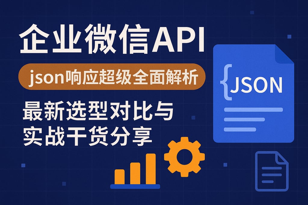 企业微信API json响应超级全面解析，最新选型对比与实战干货分享